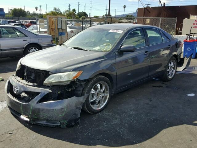 4T1BE46K07U711299 - 2007 TOYOTA CAMRY NEW GRAY photo 2