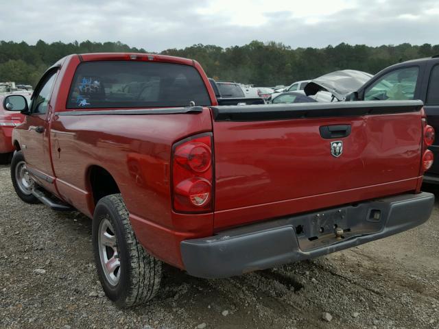 1D7HA16K58J194941 - 2008 DODGE RAM 1500 S RED photo 3