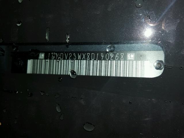 1GNDV23WX8D190268 - 2008 CHEVROLET UPLANDER L 灰色 照片 10