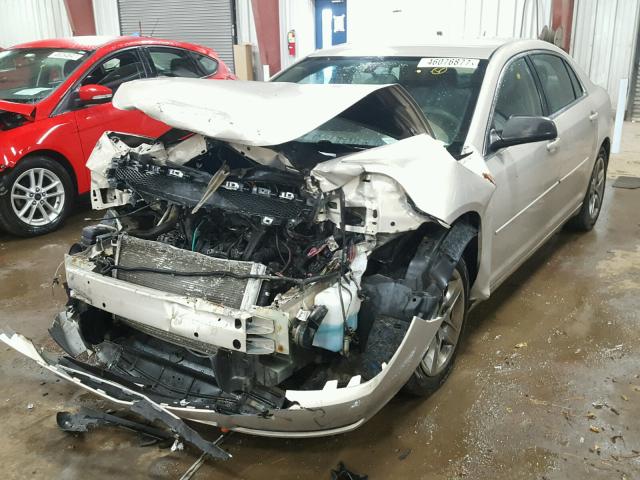 1G1ZB5EB7AF229887 - 2010 CHEVROLET MALIBU ოქროსფერი ფოტო 2