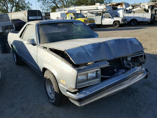 3GCCW80H0GS905776 - 1986 CHEVROLET EL CAMINO WHITE photo 1