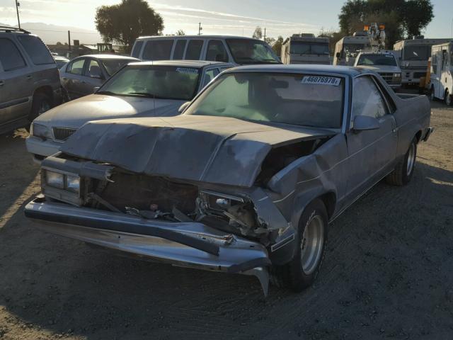 3GCCW80H0GS905776 - 1986 CHEVROLET EL CAMINO WHITE photo 2