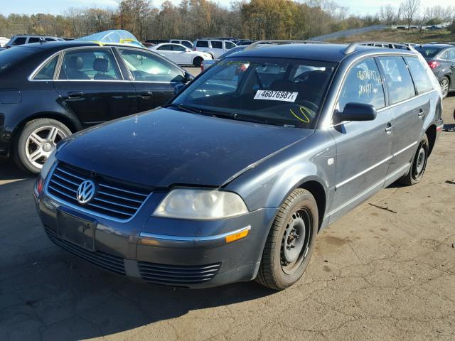 WVWND63B13E018914 - 2003 VOLKSWAGEN PASSAT GL CHARCOAL photo 2