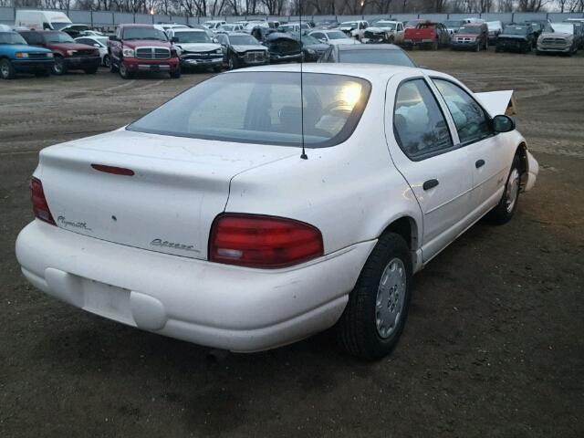 1P3EJ46X9XN598911 - 1999 PLYMOUTH BREEZE BAS WHITE photo 4