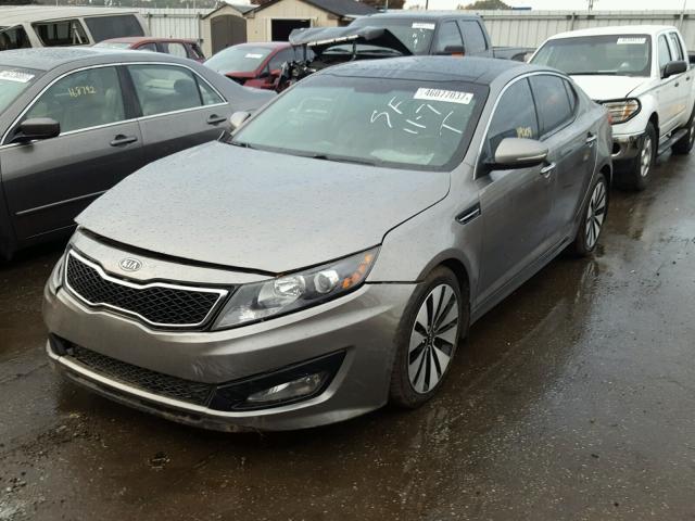 5XXGR4A69CG011709 - 2012 KIA OPTIMA SX CHARCOAL photo 2