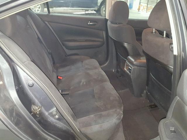 1N4AA51E59C861958 - 2009 NISSAN MAXIMA S GRAY photo 6