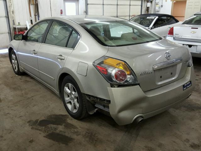 1N4AL21EX9N454540 - 2009 NISSAN ALTIMA 2.5 TAN photo 3