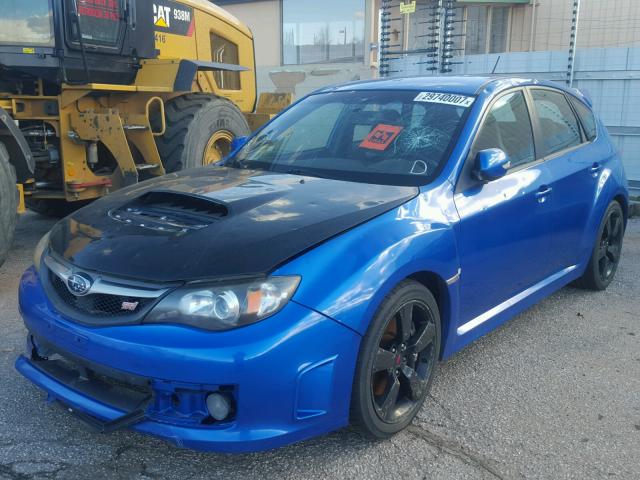 JF1GR89668L823302 - 2008 SUBARU IMPREZA WR BLUE photo 2