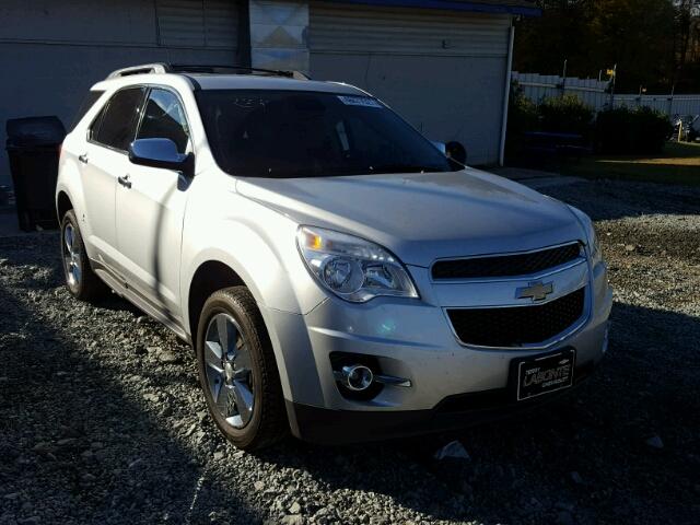 1GNFLNEKXDZ108305 - 2013 CHEVROLET EQUINOX LT SILVER photo 1