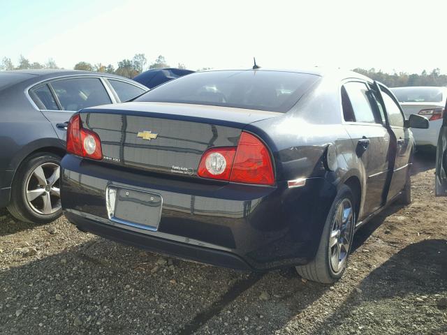 1G1ZB5EB8A4113576 - 2010 CHEVROLET MALIBU LS BLACK photo 4