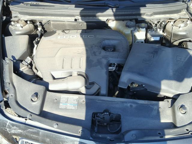 1G1ZB5EB8A4113576 - 2010 CHEVROLET MALIBU LS BLACK photo 7