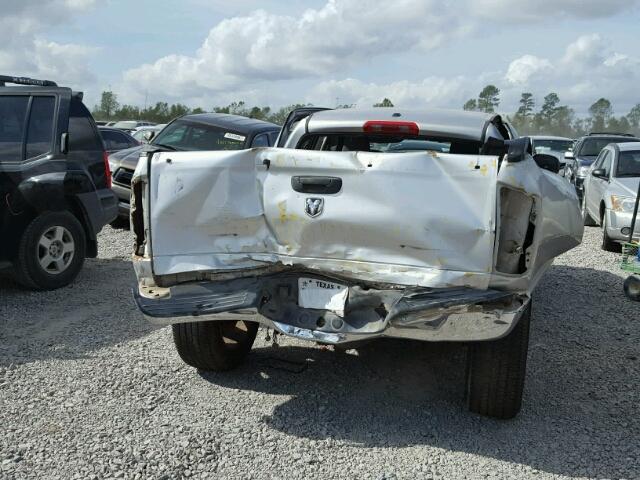 1D7HA18N56S593878 - 2006 DODGE RAM 1500 S SILVER photo 10