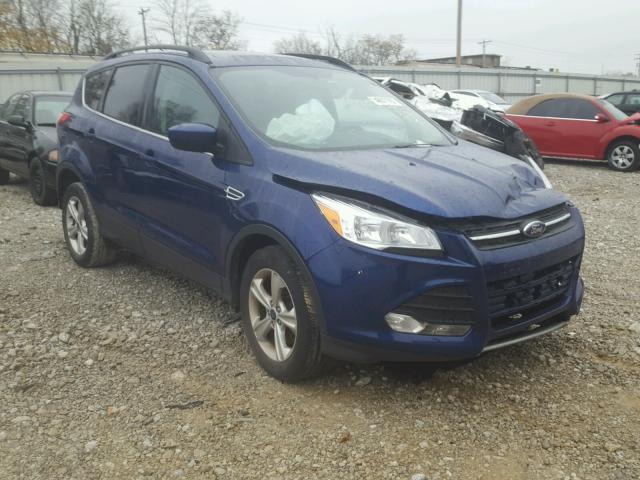 1FMCU9G97EUC70249 - 2014 FORD ESCAPE SE BLUE photo 1