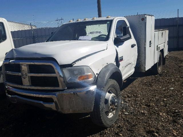 3D6WU7EL1BG621024 - 2011 DODGE RAM 5500 S WHITE photo 2