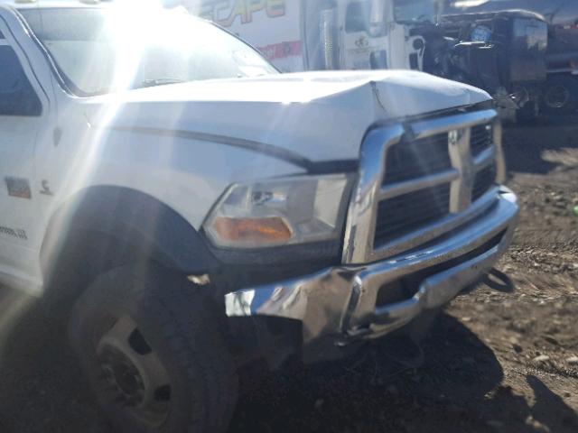 3D6WU7EL1BG621024 - 2011 DODGE RAM 5500 S WHITE photo 9