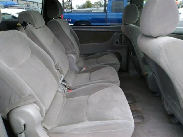 5TDZA23C04S042144 - 2004 TOYOTA SIENNA CE BLUE photo 6