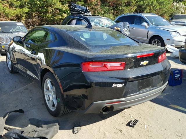 1G1FB1RS2G0142111 - 2016 CHEVROLET CAMARO LT BLACK photo 3