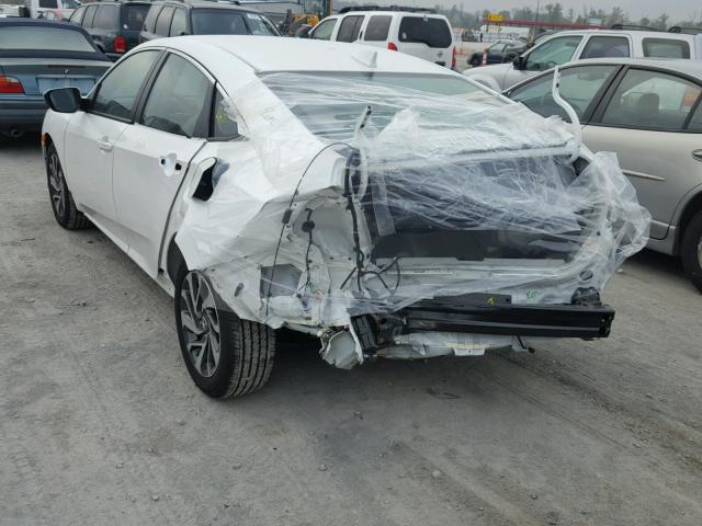 19XFC2F81HE076758 - 2017 HONDA CIVIC EX WHITE photo 3