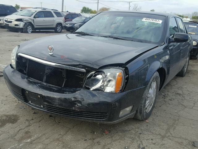 1G6KD54Y64U133714 - 2004 CADILLAC DEVILLE BLACK photo 2