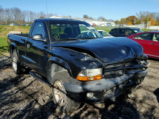 1D7GG36N63S308710 - 2003 DODGE DAKOTA SPO BLACK photo 1