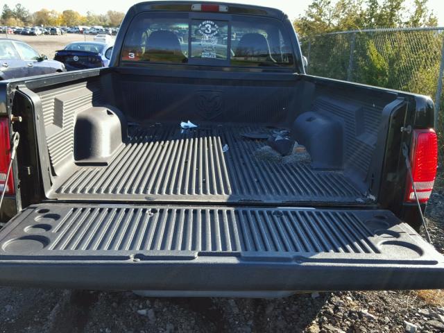 1D7GG36N63S308710 - 2003 DODGE DAKOTA SPO BLACK photo 6