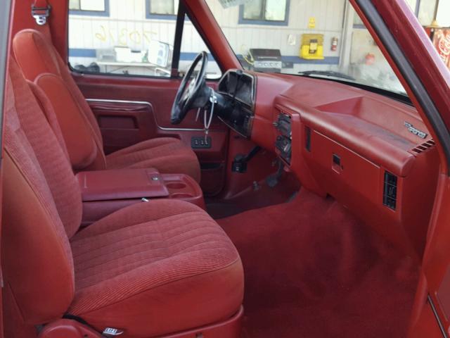 1FMEU15H9MLA73012 - 1991 FORD BRONCO U10 RED photo 5