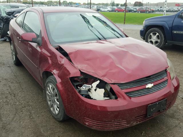 1G1AT18H397234139 - 2009 CHEVROLET COBALT LT MAROON photo 1