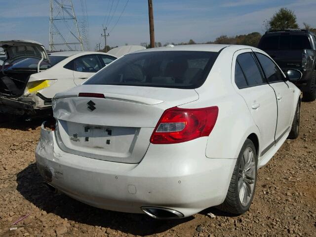 JS2RE9A89B6110326 - 2011 SUZUKI KIZASHI SP WHITE photo 4