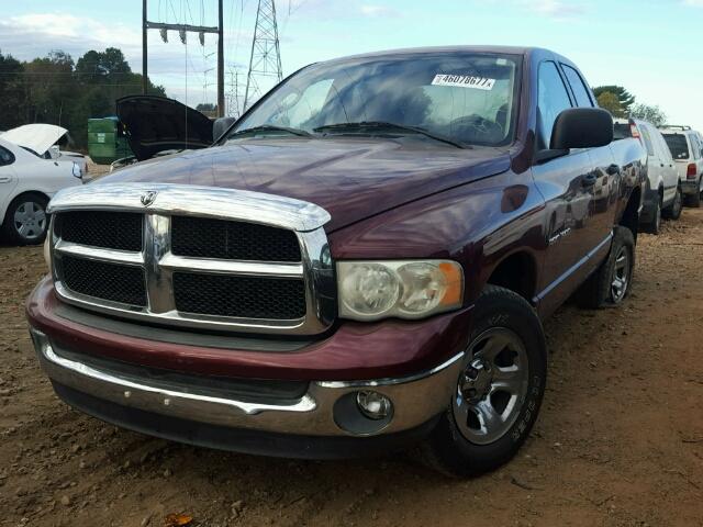 1D7HA18N93S201383 - 2003 DODGE RAM 1500 S MAROON photo 2