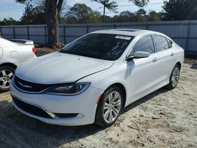 1C3CCCAB0FN537490 - 2015 CHRYSLER 200 LIMITE SILVER photo 2