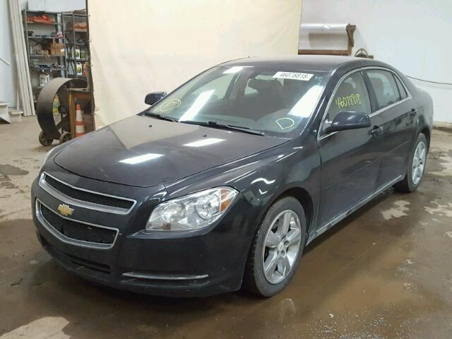 1G1ZC5E16BF380452 - 2011 CHEVROLET MALIBU 1LT BLACK photo 2