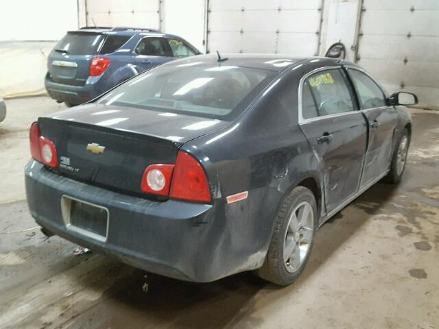 1G1ZC5E16BF380452 - 2011 CHEVROLET MALIBU 1LT BLACK photo 4