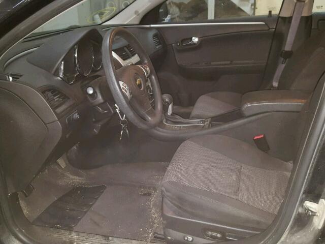 1G1ZC5E16BF380452 - 2011 CHEVROLET MALIBU 1LT BLACK photo 5