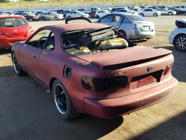 JT2ST87F3N0100893 - 1992 TOYOTA CELICA GT RED photo 3