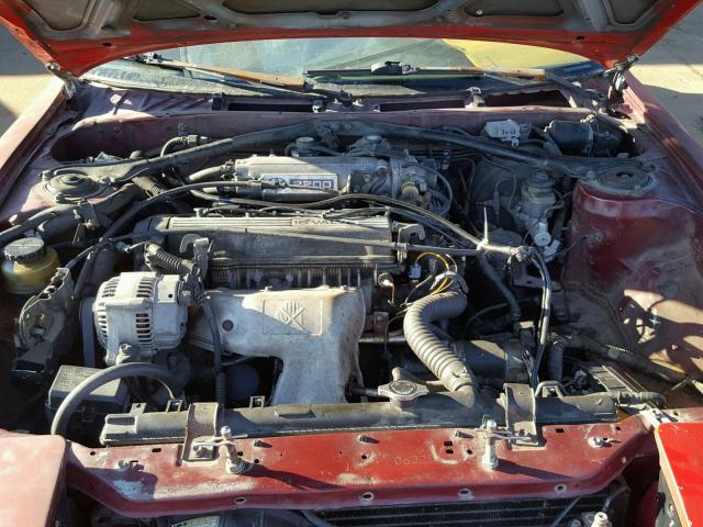JT2ST87F3N0100893 - 1992 TOYOTA CELICA GT RED photo 7