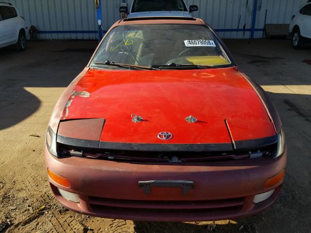 JT2ST87F3N0100893 - 1992 TOYOTA CELICA GT RED photo 9