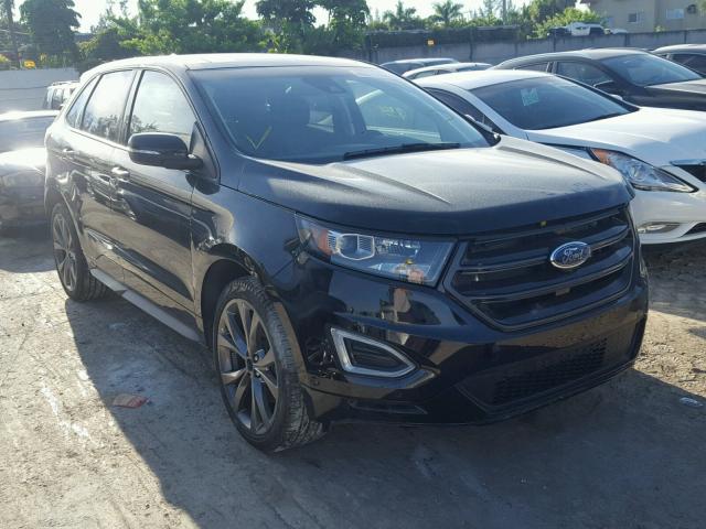 2FMPK4AP2GBC34351 - 2016 FORD EDGE SPORT BLACK photo 1