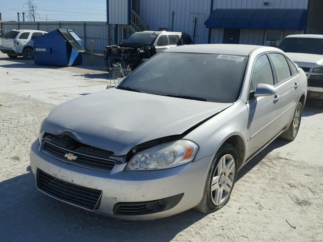 2G1WC58R879183111 - 2007 CHEVROLET IMPALA LT SILVER photo 2