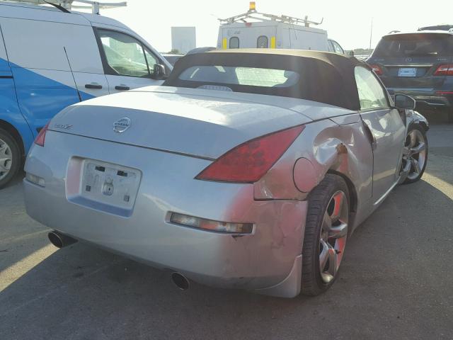 JN1AZ36D86M400737 - 2006 NISSAN 350Z ROADS SILVER photo 4