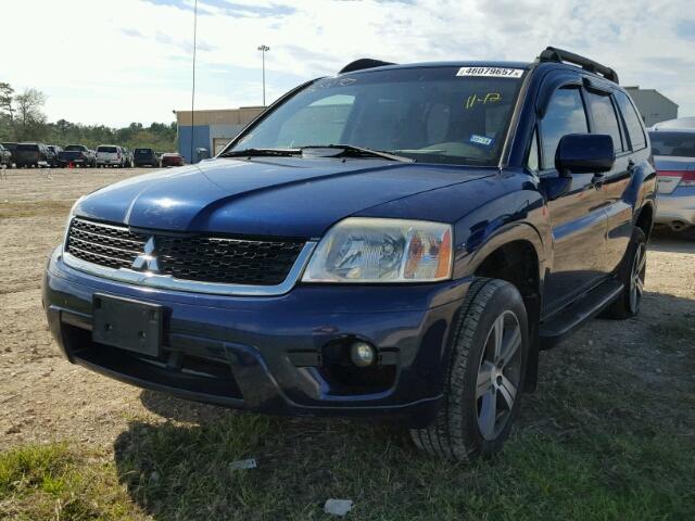 4A4JN3ASXAE014766 - 2010 MITSUBISHI ENDEAVOR S BLUE photo 2