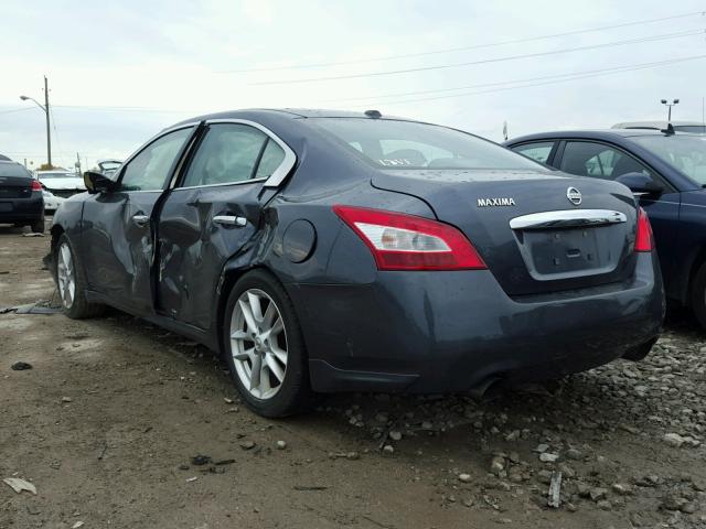 1N4AA5AP4AC820565 - 2010 NISSAN MAXIMA S GRAY photo 3