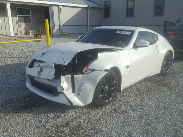 JN1AZ4EH1FM441592 - 2015 NISSAN 370Z BASE WHITE photo 2