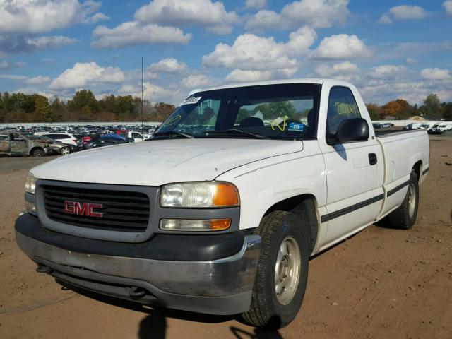 1GTEC14W1XE524790 - 1999 GMC NEW SIERRA WHITE photo 2