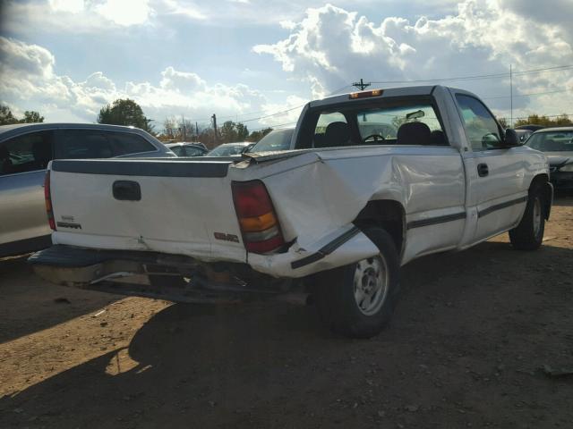 1GTEC14W1XE524790 - 1999 GMC NEW SIERRA WHITE photo 4