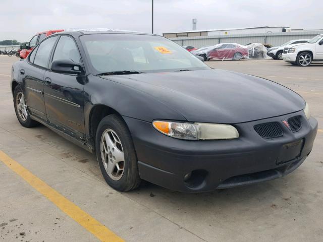 1G2WP52K22F257005 - 2002 PONTIAC GRAND PRIX BLACK photo 1