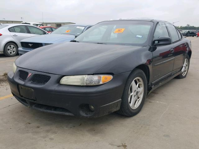 1G2WP52K22F257005 - 2002 PONTIAC GRAND PRIX BLACK photo 2
