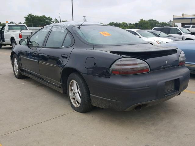 1G2WP52K22F257005 - 2002 PONTIAC GRAND PRIX BLACK photo 3
