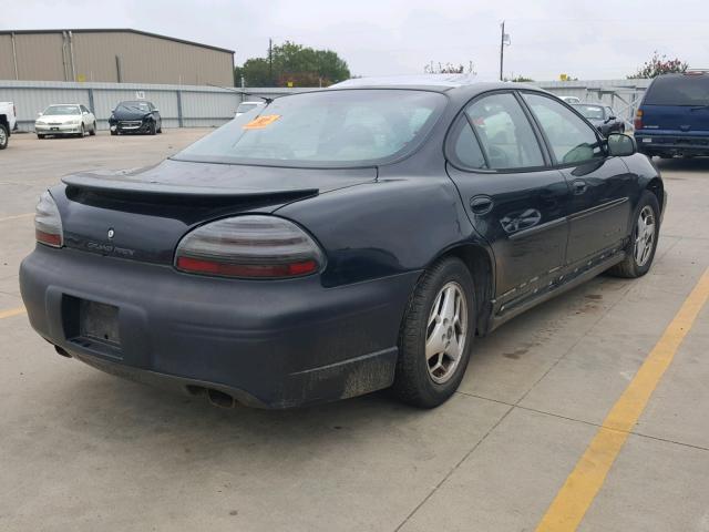 1G2WP52K22F257005 - 2002 PONTIAC GRAND PRIX BLACK photo 4