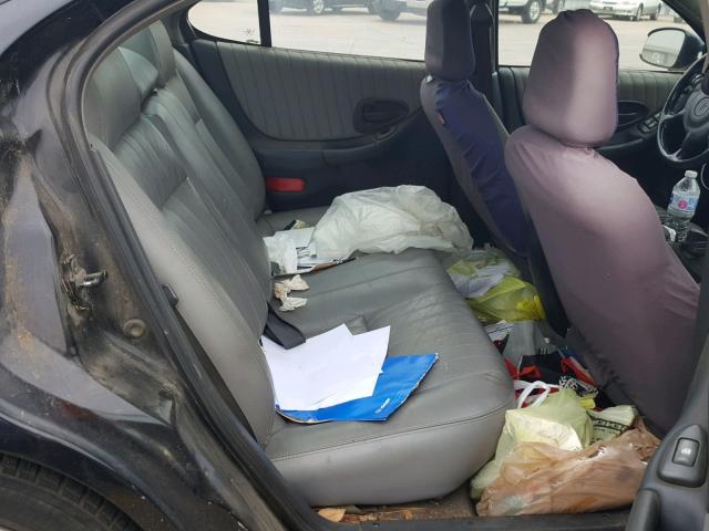 1G2WP52K22F257005 - 2002 PONTIAC GRAND PRIX BLACK photo 6