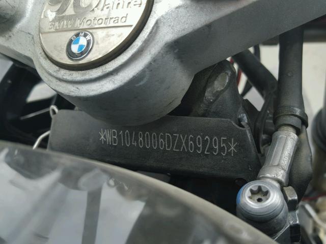 WB1048006DZX69295 - 2013 BMW R1200 GS A BLACK photo 10